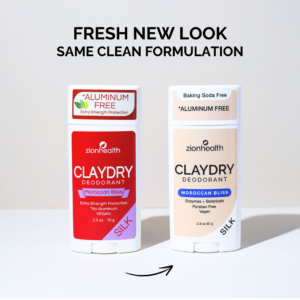CLAYDRY® SILK Deodorant – Moroccan Bliss