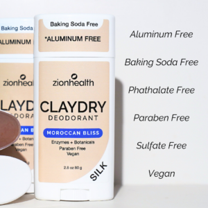 CLAYDRY® SILK Deodorant – Moroccan Bliss