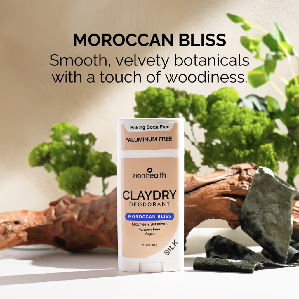 CLAYDRY® SILK Deodorant – Moroccan Bliss