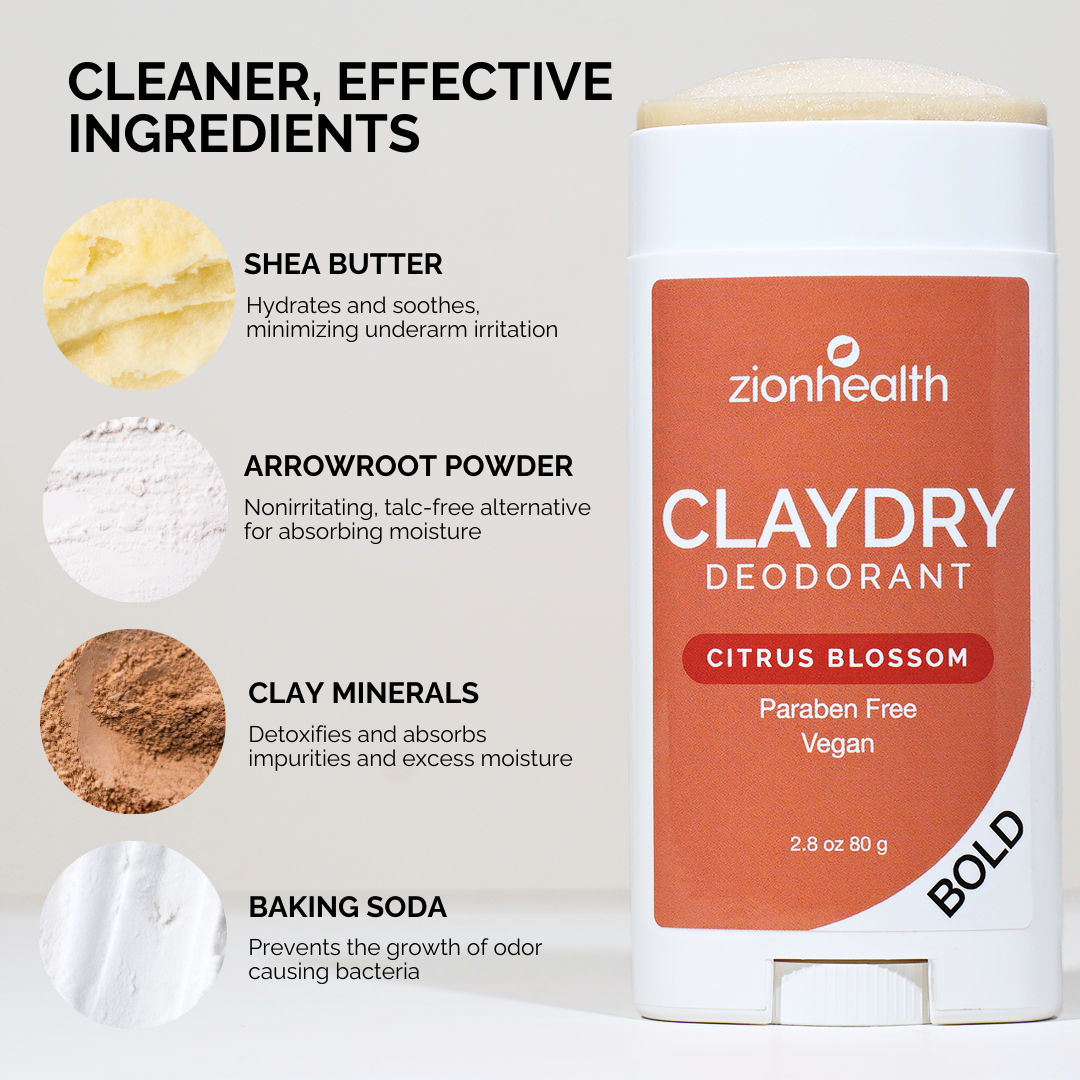BOLD CLAYDRY® Deodorant Citrus Blossom