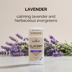 CLAYDRY® SILK Deodorant – Lavender