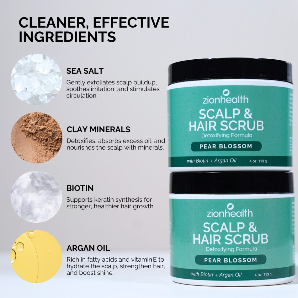 Scalp & Hair Scrub Pear Blossom