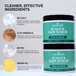 Scalp & Hair Scrub Pear Blossom