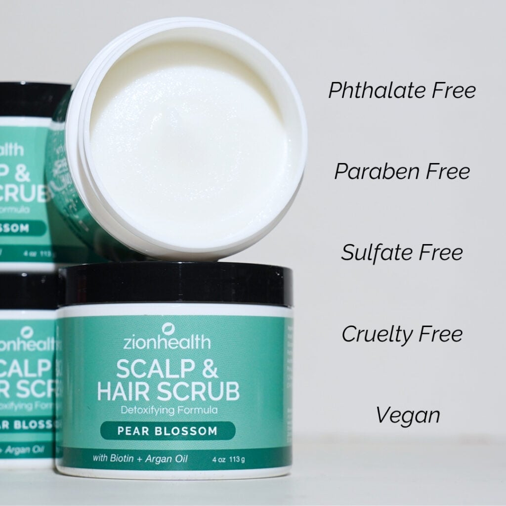 Scalp & Hair Scrub Pear Blossom