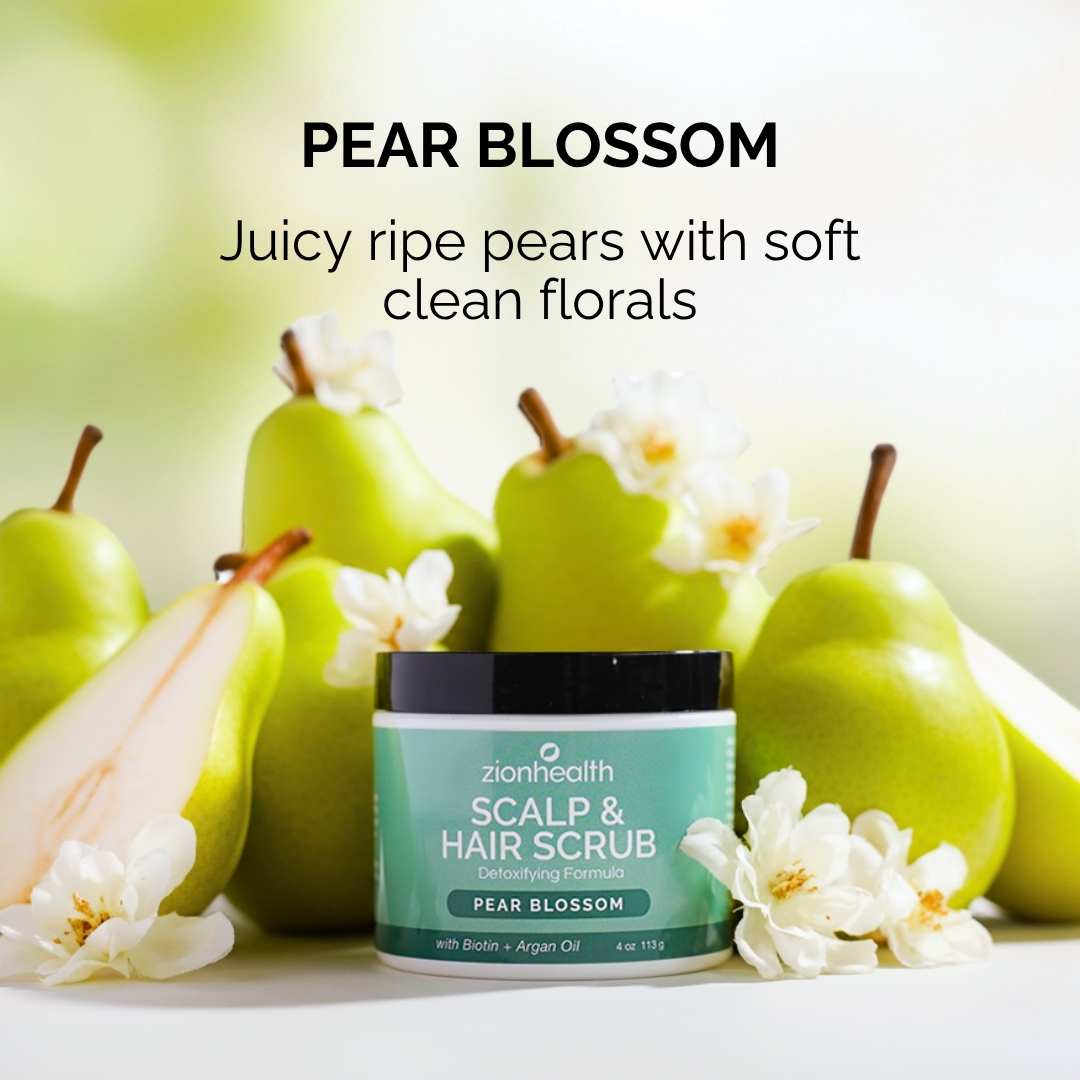 Scalp & Hair Scrub Pear Blossom