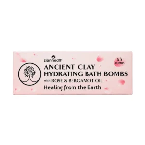Hydrating Bath Bombs with Rose & Bergamot Oil