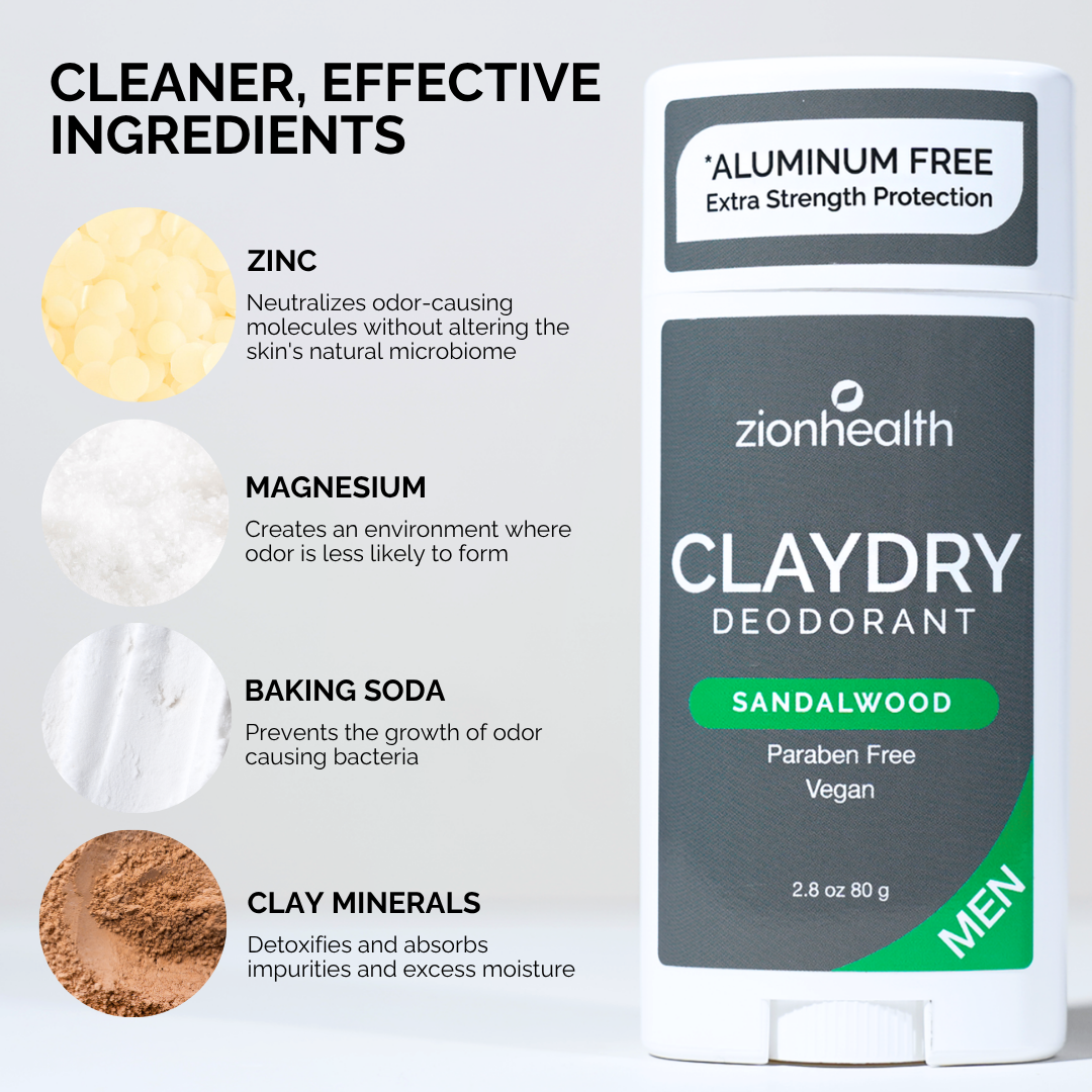 CLAYDRY® BOLD Deodorant Sandalwood