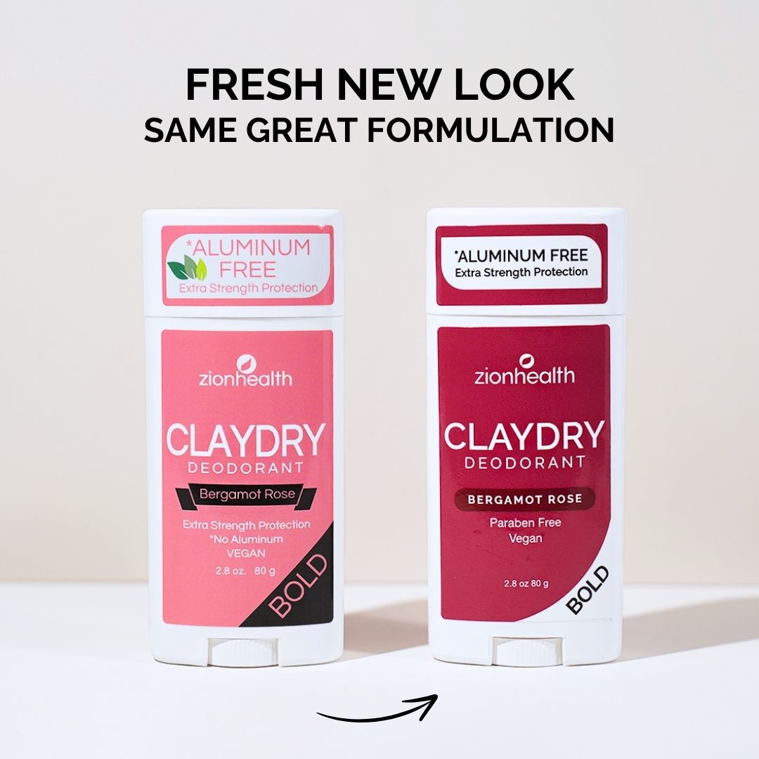 CLAYDRY® BOLD Deodorant Bergamot Rose