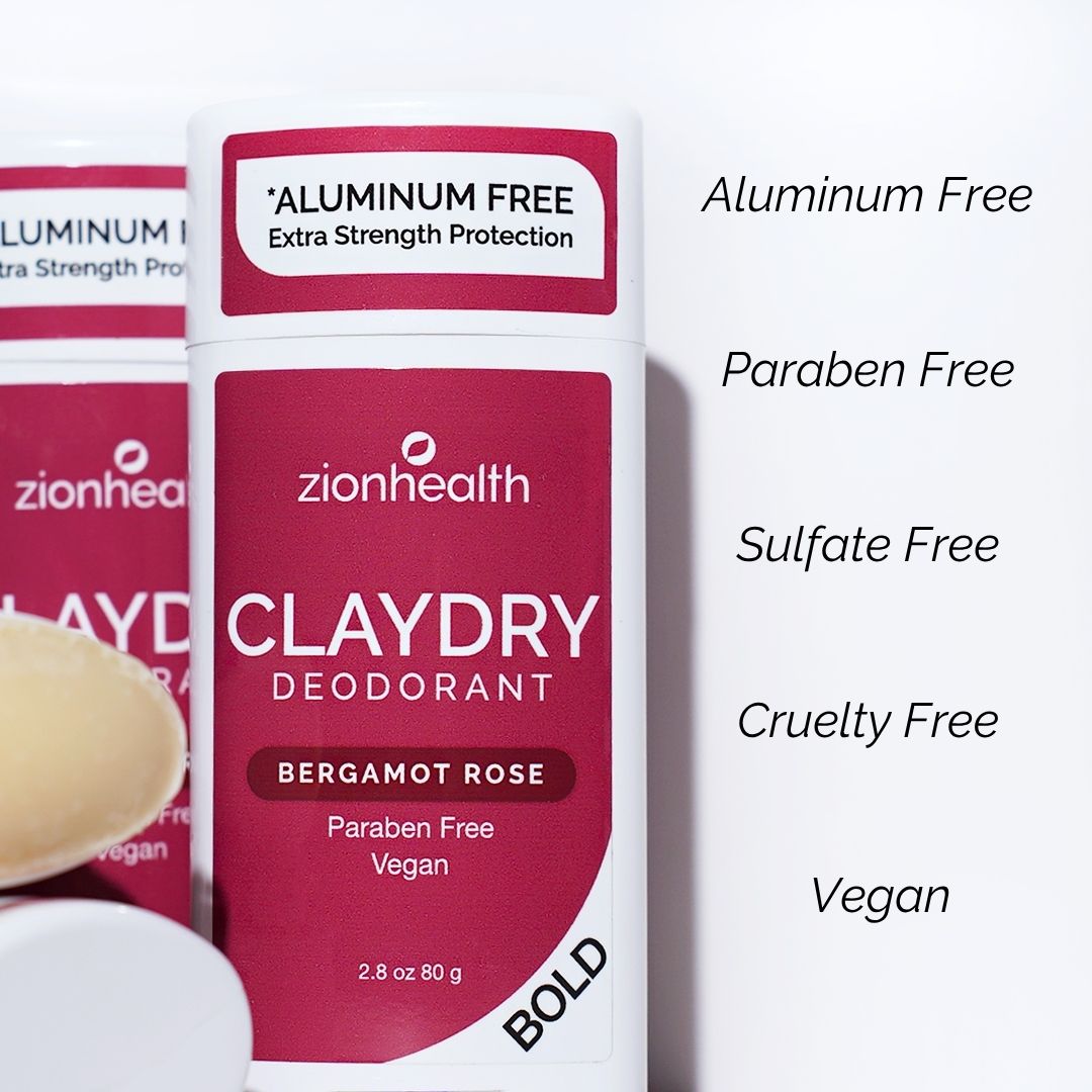 CLAYDRY® BOLD Deodorant Bergamot Rose
