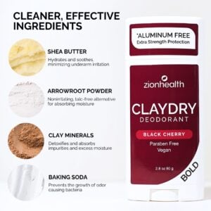 BOLD CLAYDRY® Deodorant Black Cherry