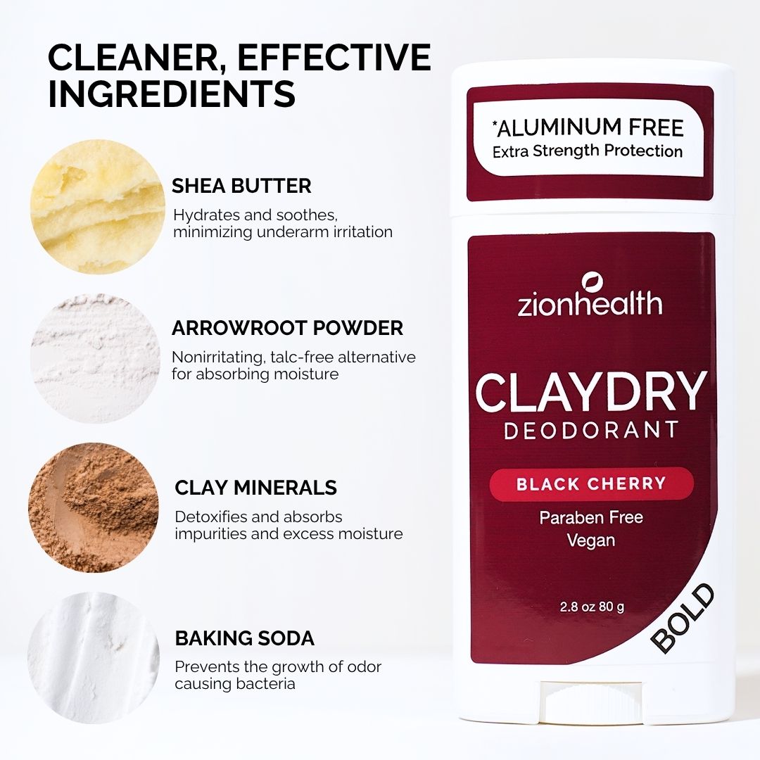 BOLD CLAYDRY® Deodorant Black Cherry