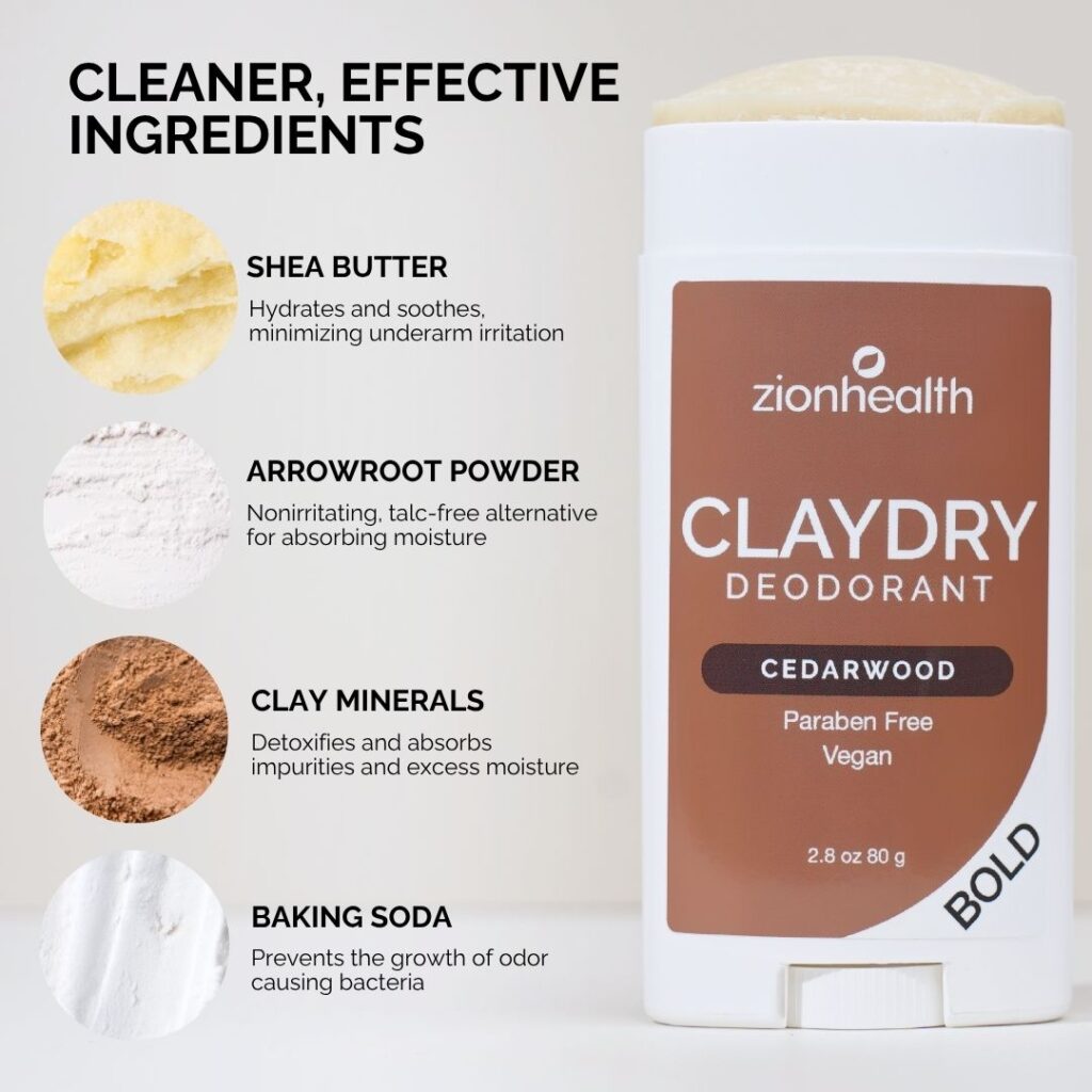 BOLD CLAYDRY® Deodorant Cedarwood
