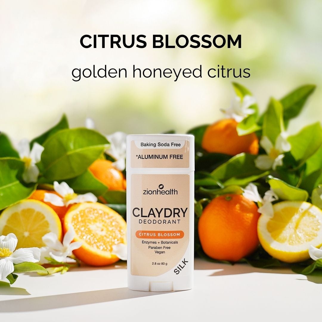 CLAYDRY® SILK Deodorant – Citrus Blossom