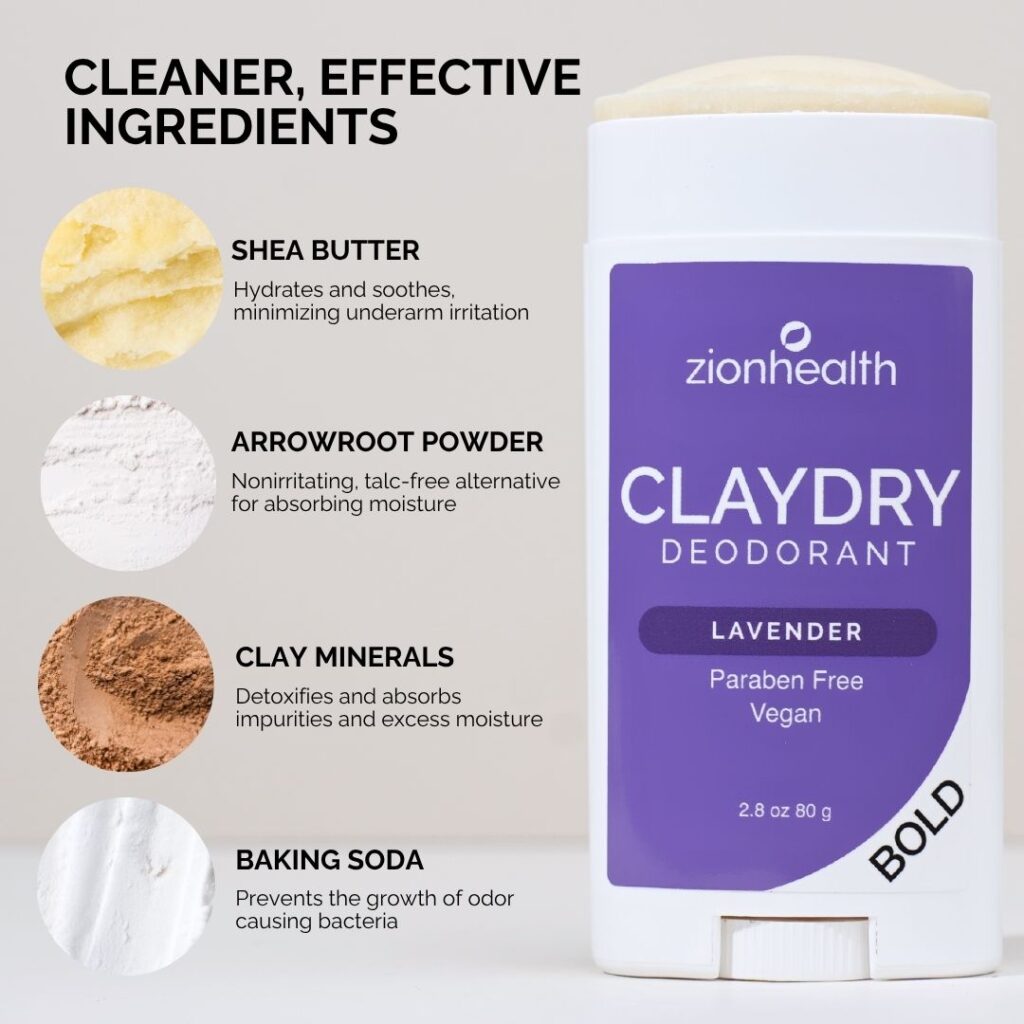 BOLD CLAYDRY® Deodorant Lavender