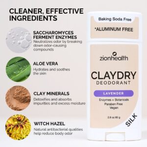 CLAYDRY® SILK Deodorant – Lavender