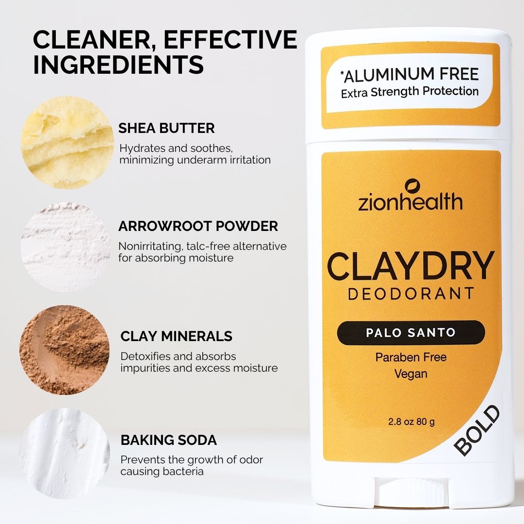 BOLD CLAYDRY® Deodorant Palo Santo