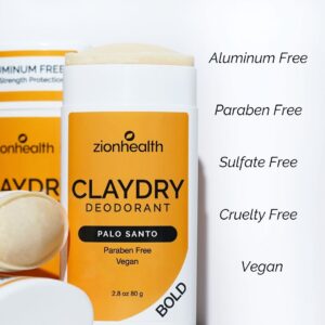 BOLD CLAYDRY® Deodorant Palo Santo