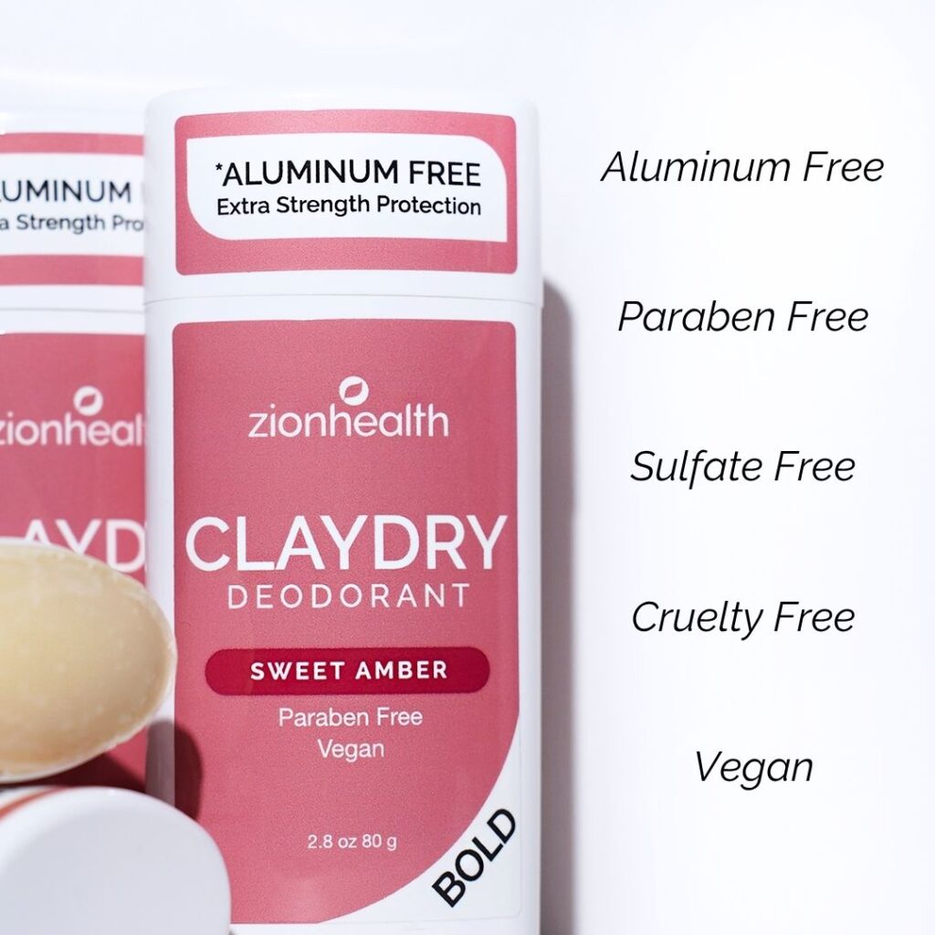 BOLD CLAYDRY® Deodorant Sweet Amber