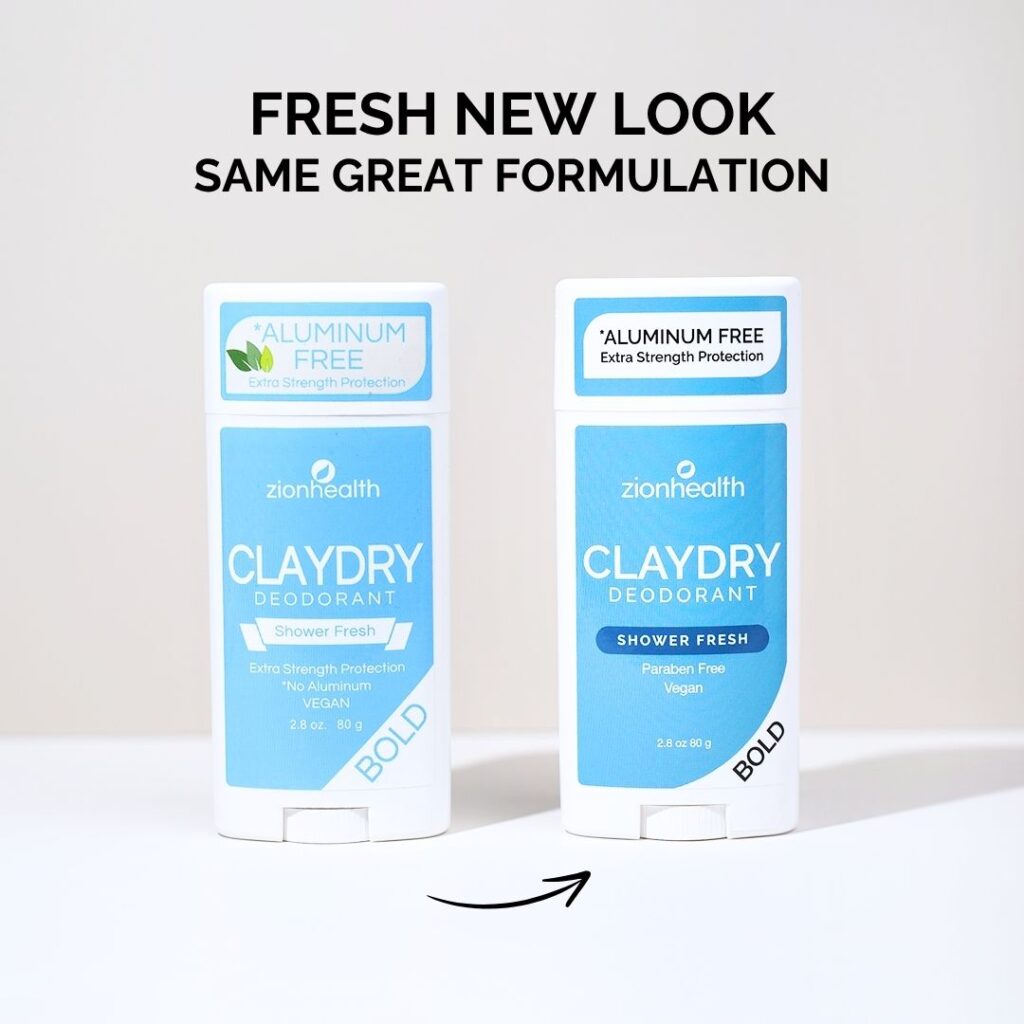 BOLD CLAYDRY® Deodorant Shower Fresh