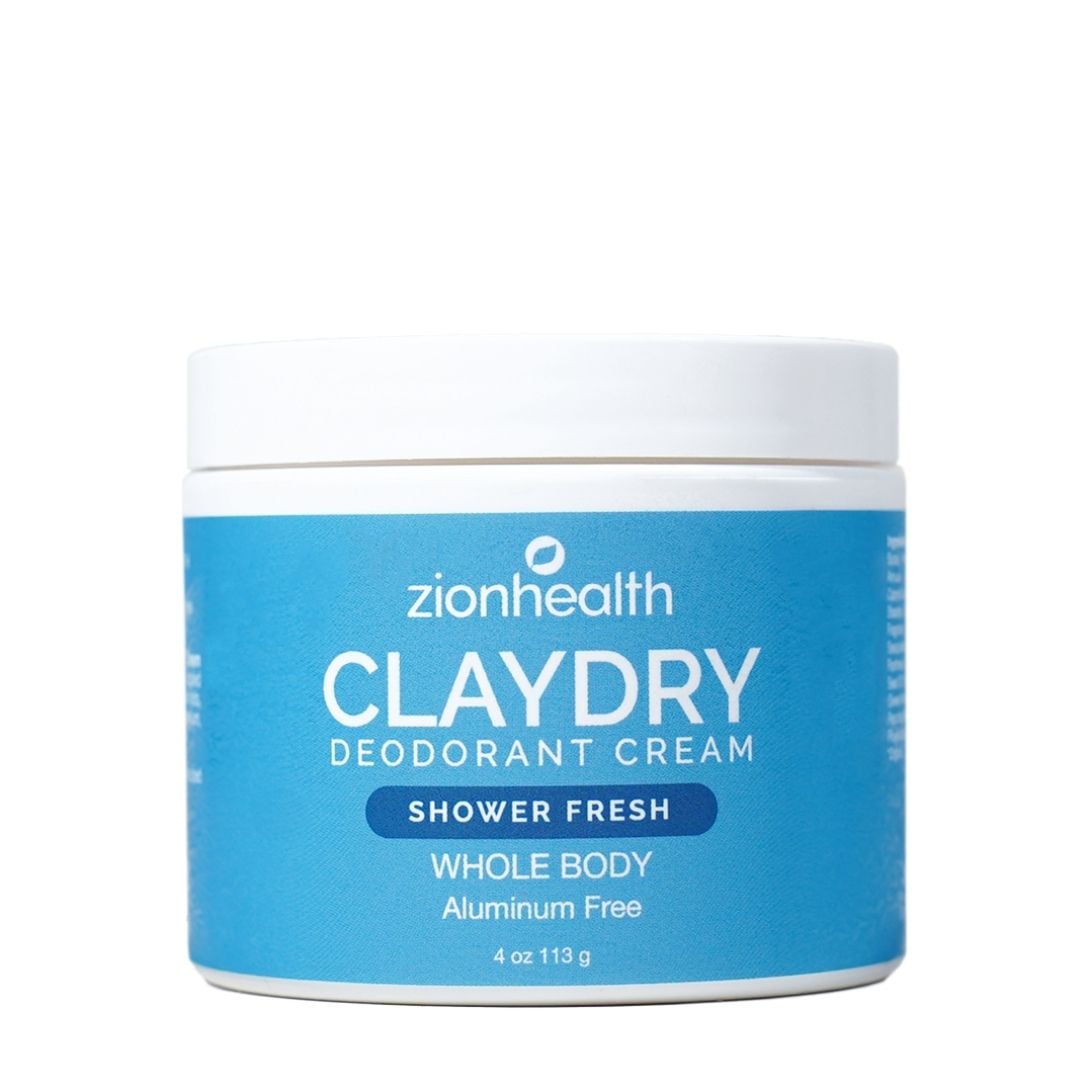 CLAYDRY™ CREAM Whole Body Deodorant – Shower Fresh