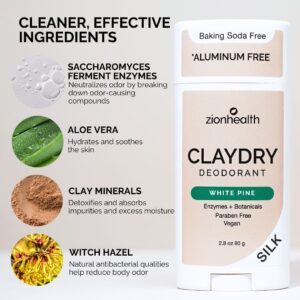 CLAYDRY® SILK Deodorant – White Pine