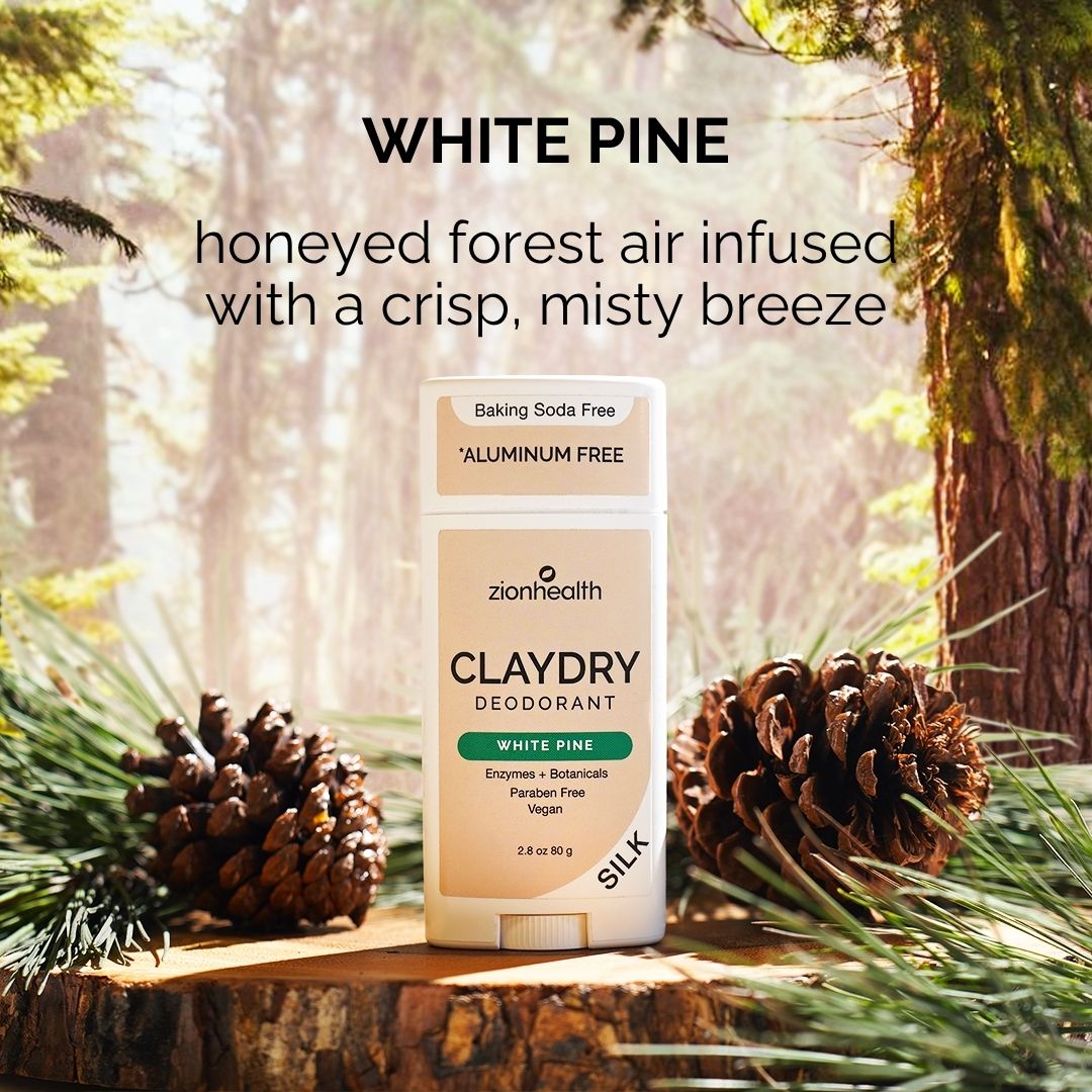 CLAYDRY® SILK Deodorant – White Pine