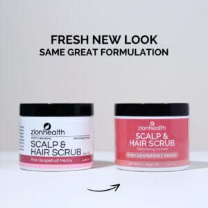 Scalp & Hair Scrub Pink Grapefruit Peony