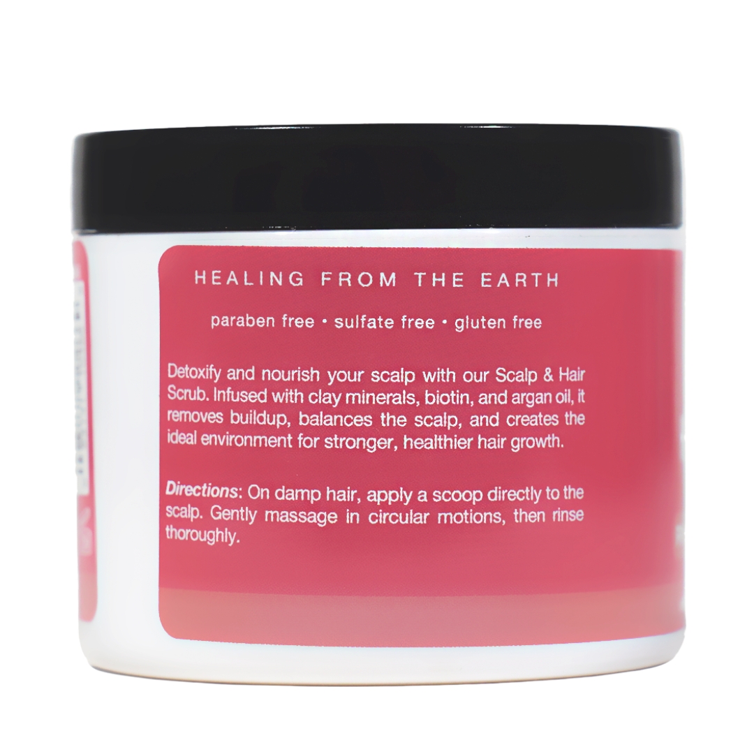 Scalp & Hair Scrub Pink Grapefruit Peony