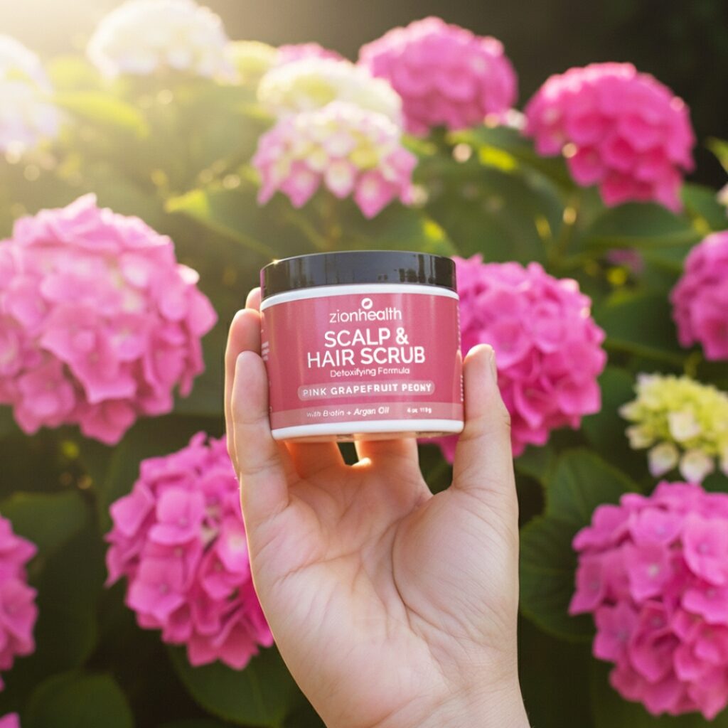 Scalp & Hair Scrub Pink Grapefruit Peony
