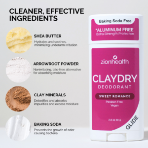 CLAYDRY® GLIDE Deodorant – Sweet Romance