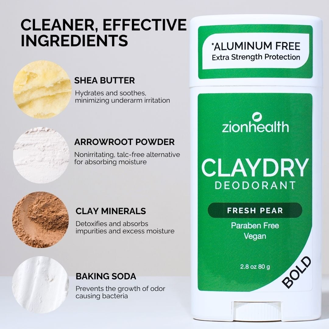 CLAYDRY® BOLD Deodorant Fresh Pear