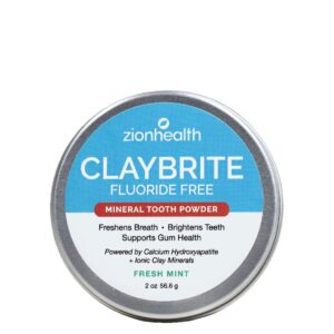 CLAYBRITE™ Mint Tooth Powder