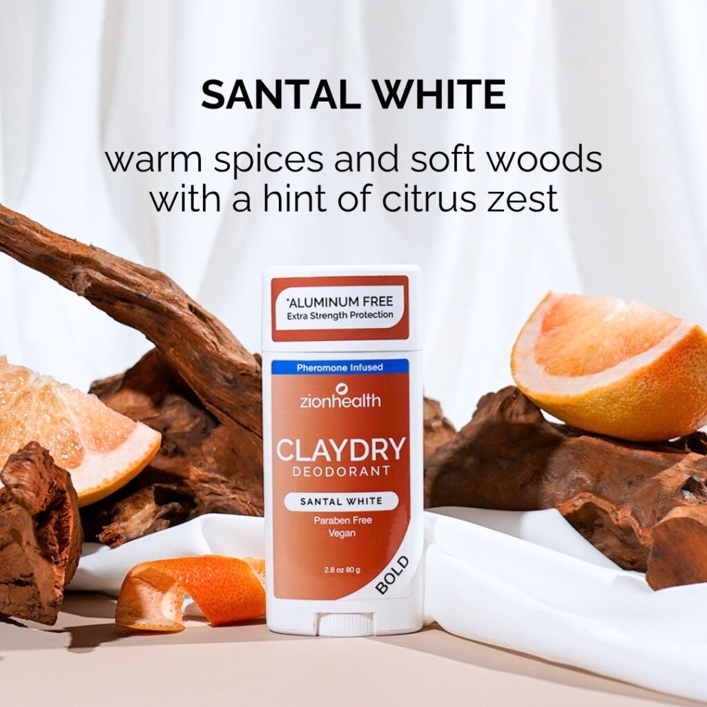 BOLD CLAYDRY® Deodorant Santal White