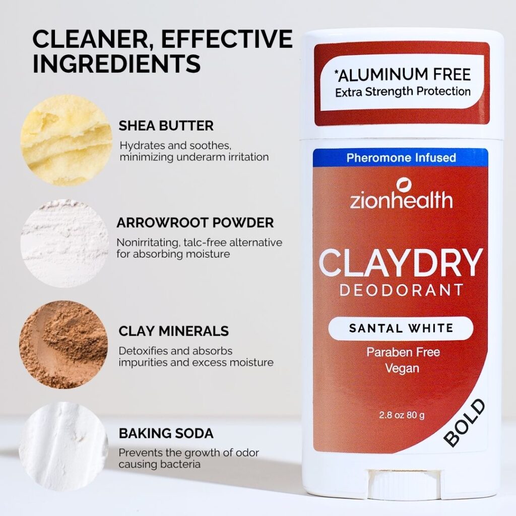 BOLD CLAYDRY® Deodorant Santal White