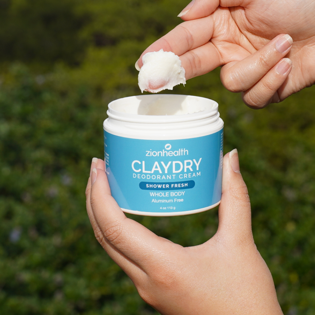 CLAYDRY™ CREAM Whole Body Deodorant – Shower Fresh
