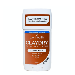 CLAYDRY® CREAM Whole Body Deodorant –  Santal White