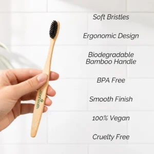 Soft Bristle Bamboo Toothbrush