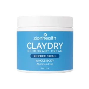 CLAYDRY™ CREAM Whole Body Deodorant – Shower Fresh